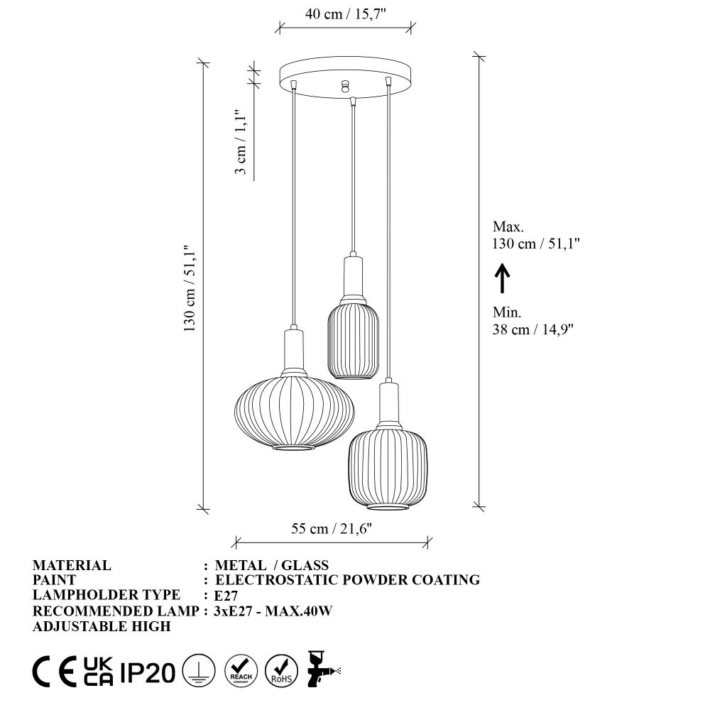 Luster Asker – 15202 – boje: crna slika 7