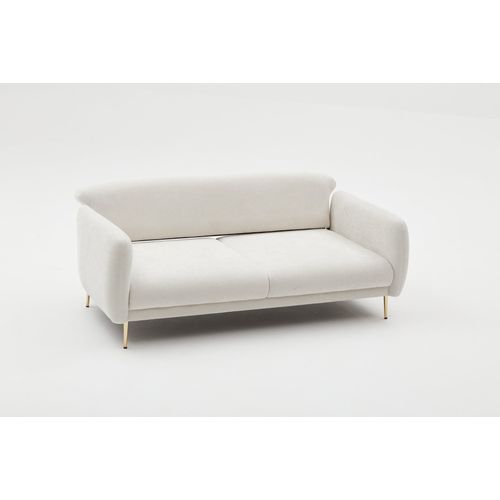 Atelier Del Sofa Trosjed na razvlačenje, Krem Zlato, Simena - Cream slika 5