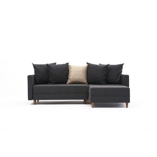 Atelier Del Sofa Aydam Right - Antracit Ugao Sofa na Razvlačenje slika 8