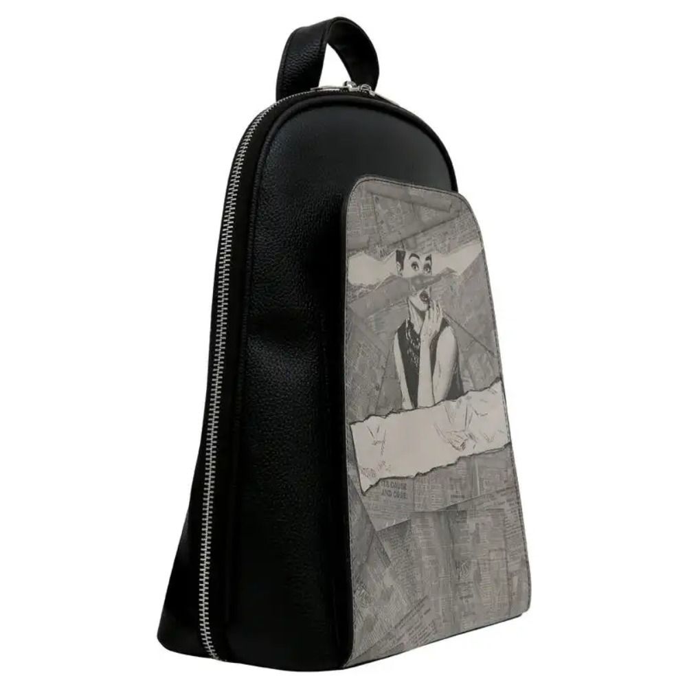 DOGO Ženski ruksak Tidy Bag Go Back to Being Yourself, Crni slika 2