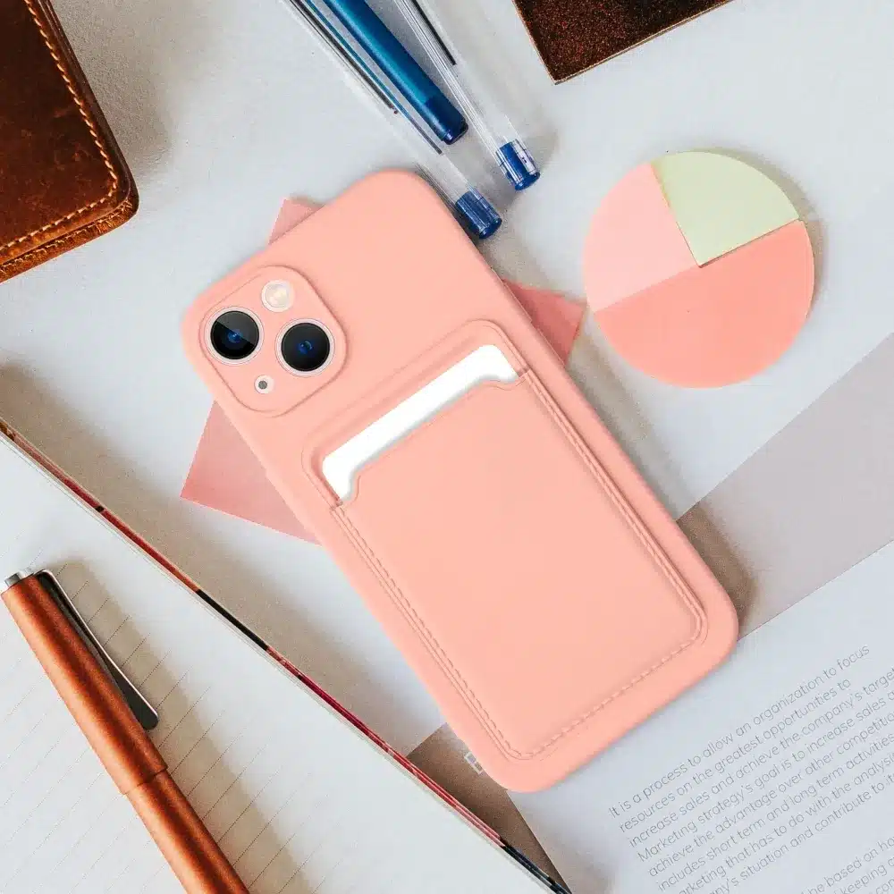Card Case Silikonska torbica sa držačem kartica za iPhone 11 slika 10