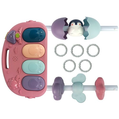 Igraonica za bebe s dodacima - roza slika 4