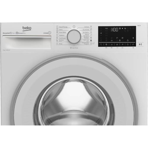 Beko B3WF U 7744 WB Veš mašina, 7 kg, 1400 rpm,  Inverter ProSmart motor, Bluetooth, SteamCure, Dubina 49.6 cm slika 10