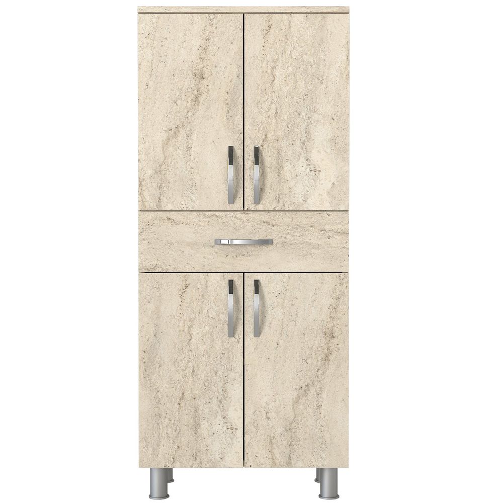 Arizona 4 Doors Travertine Bathroom Cabinet slika 6