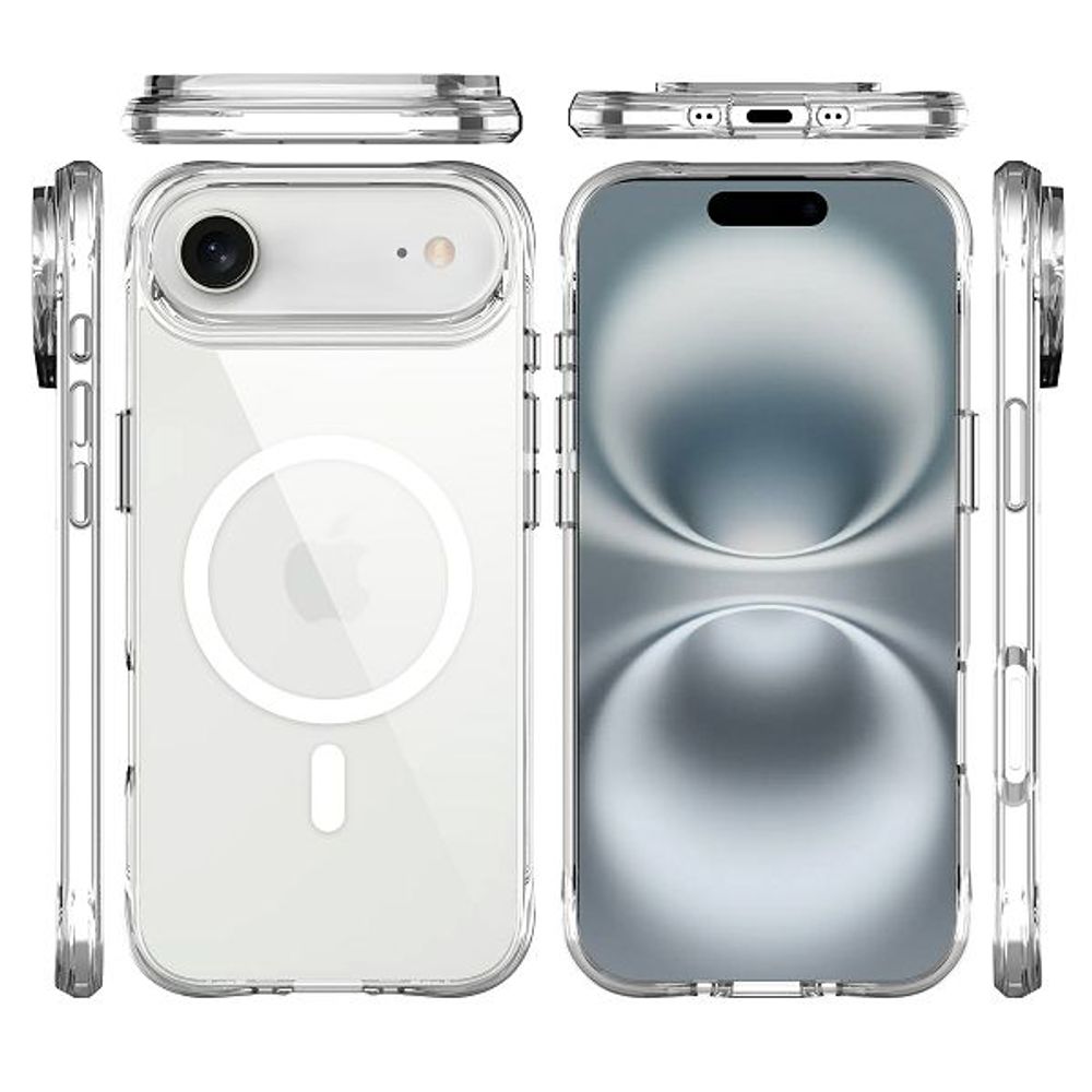 MM TPU IPHONE AIR - DROP-PROOF PURE MAGSAFE clear slika 2