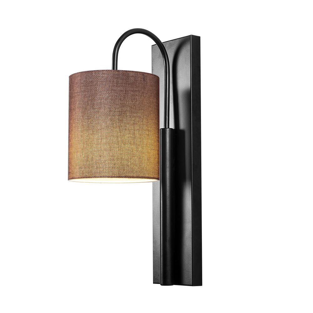 Baston - 3462 Crna i Smeđa Zidna Lampa slika 4