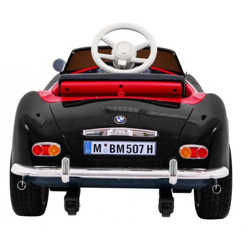 Licencirani auto na akumulator BMW 507 Retro - crni slika 7