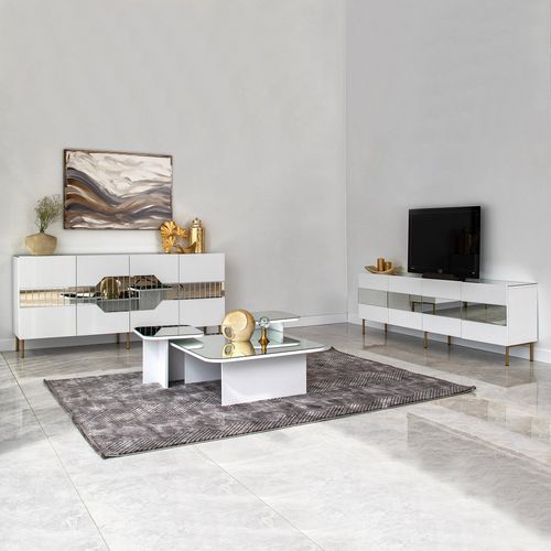 Milan - White, Gold White
Gold Console slika 4