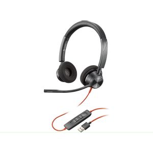 HP Poly Blackwire 3320 USB-A Headset, Black 76J16AA