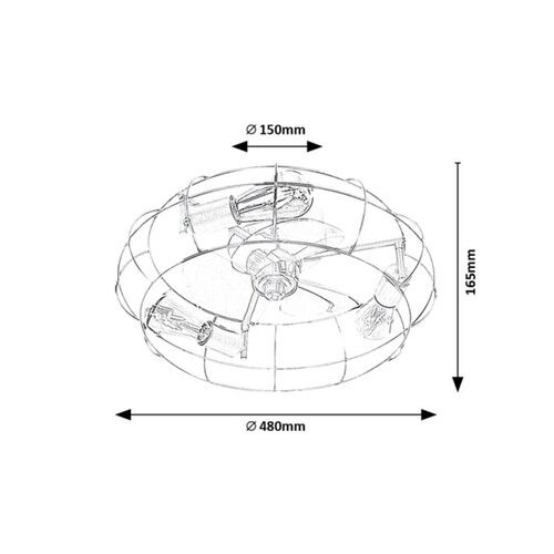 Rabalux Cadmus 71043 slika 5