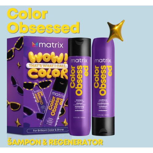 Matrix Color Obsessed hair care set slika 3