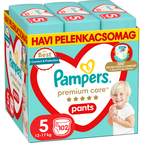 Pampers Premium Care Pants pelene-gaćice XXL mjesečno pakiranje slika 3