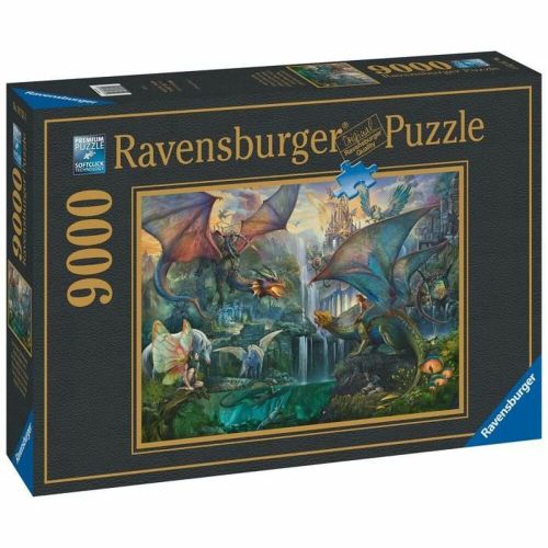 Puzzle Ravensburger The Magic Forest of Dragons (9000 Dijelovi) slika 1