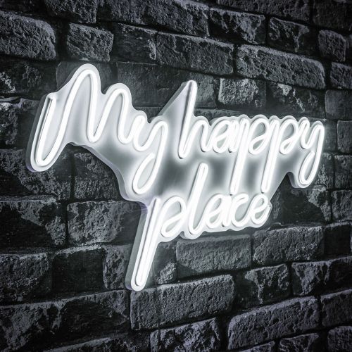 Wallity Dekorativna plastična led rasvjeta My Happy Place - bijela slika 1