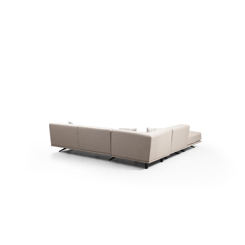 Bentley Corner (PUF-O1-C-3R) Bež Ugaona Sofa slika 10