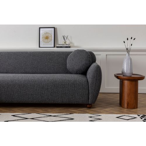 Atelier Del Sofa Eddy Corner 2 (3L-C-3R) - Dark Grey Dark Grey Corner Sofa slika 5