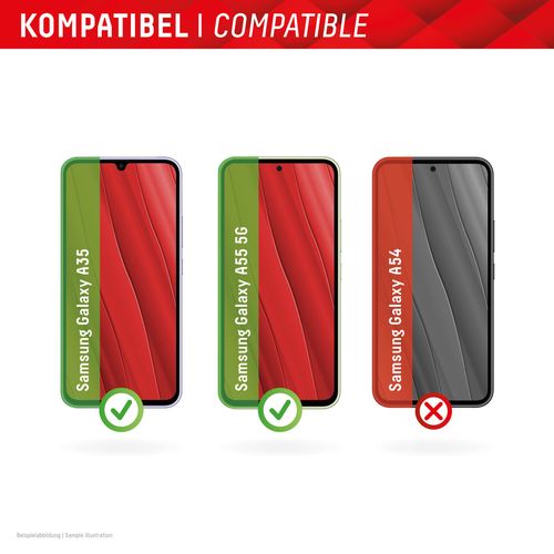 Zaštitno staklo DISPLEX Real Glass 2D Full Cover za Samsung Galaxy A35/A55 5G slika 4