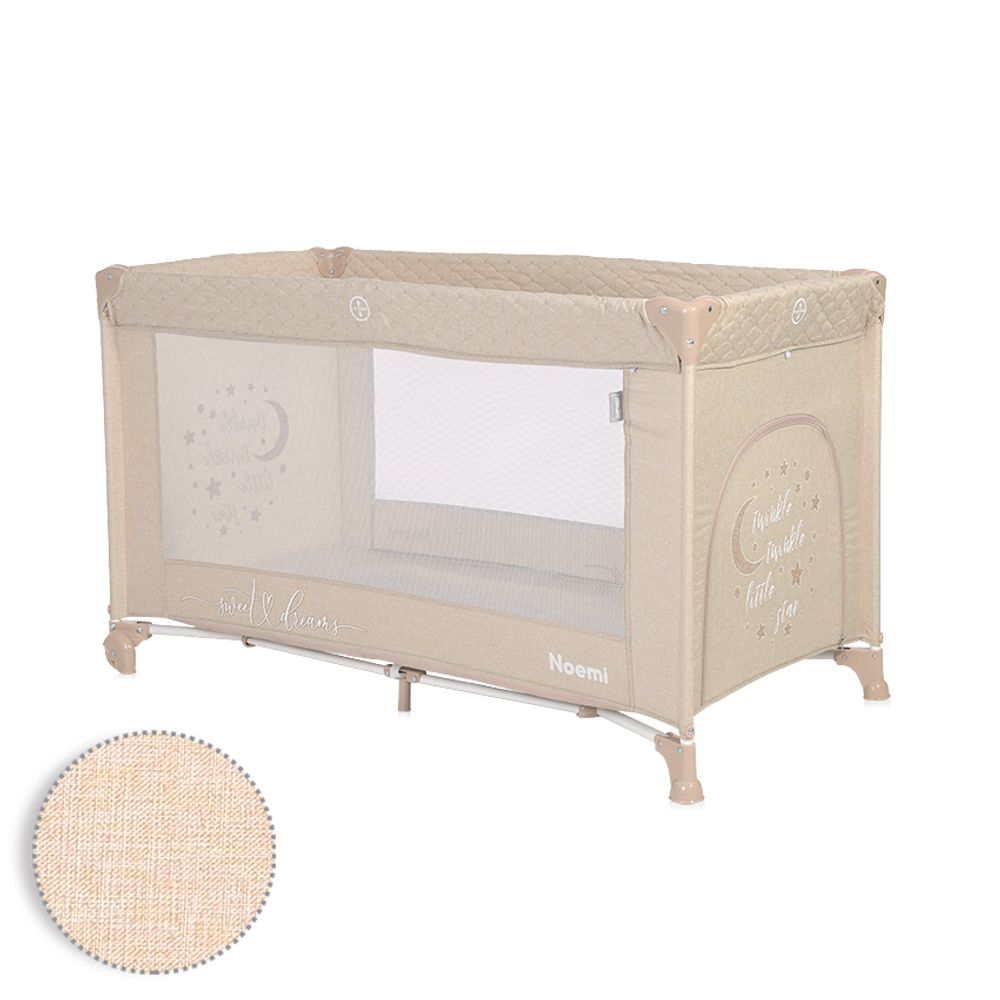 Lorelli Vikend krevetac Noemi, Fog Beige Star - 1 Nivo slika 2