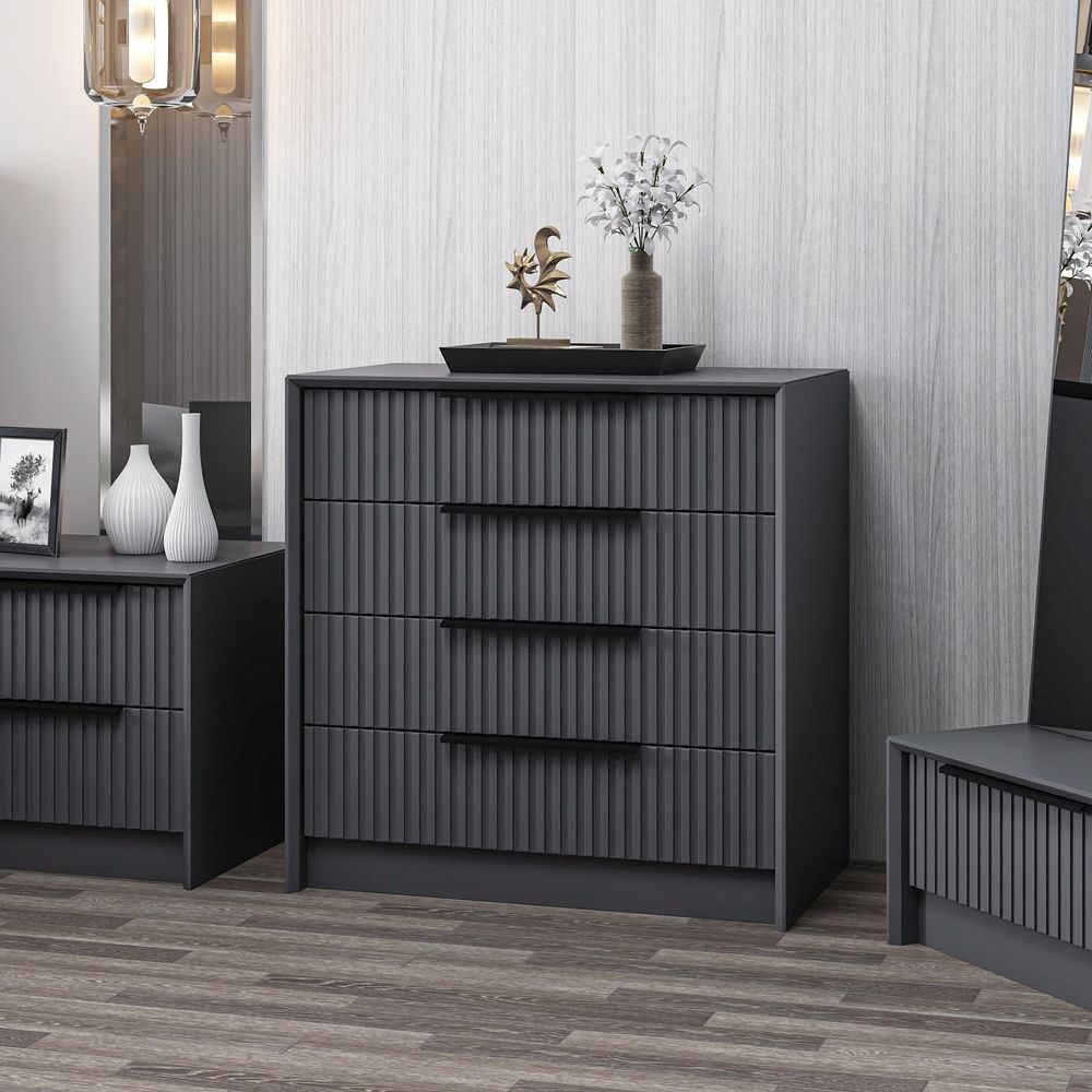 Kale Luxe - Komoda 4800 u Antracit Boji slika 1