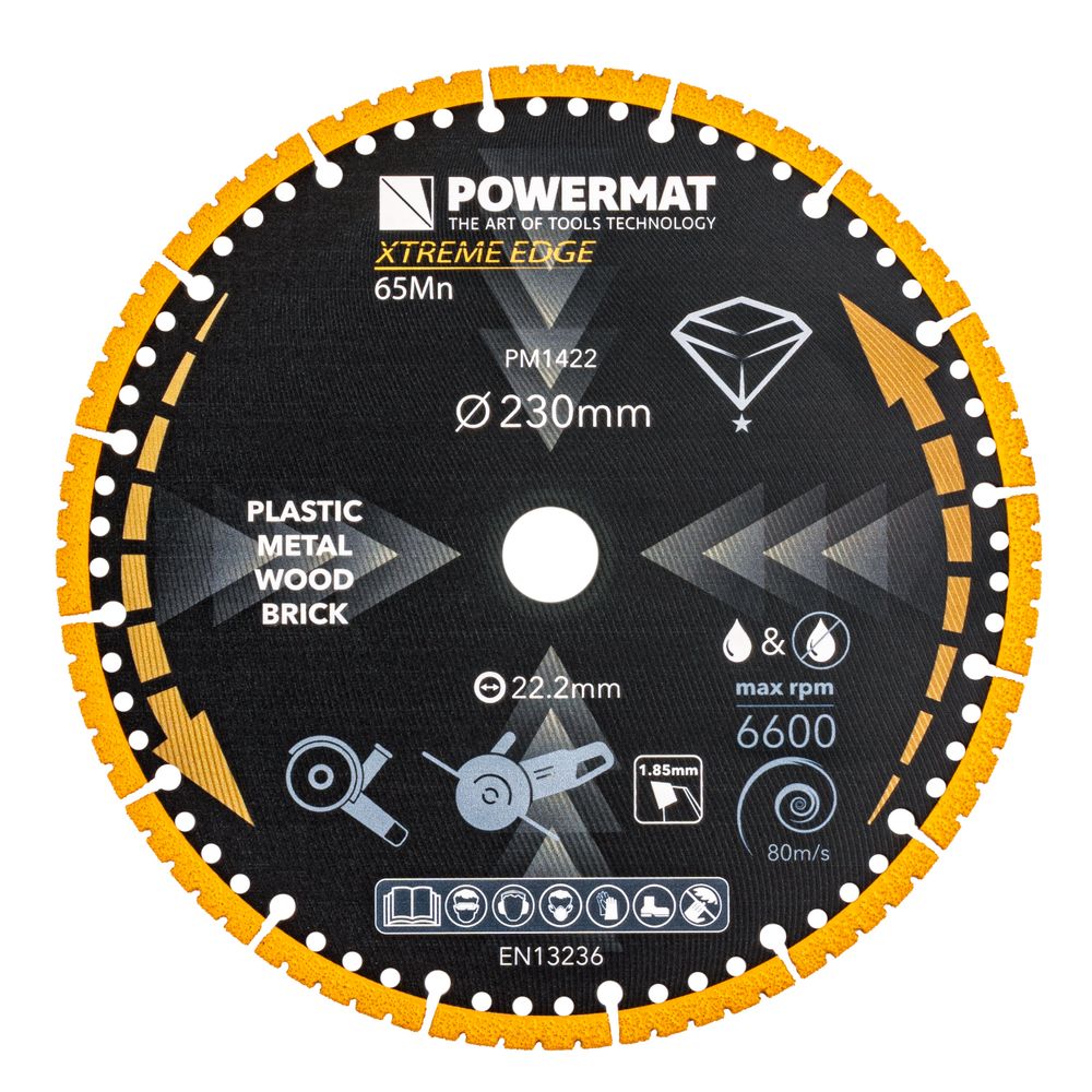 UNIVERZALNA DIJAMANTNA PLOČA 230 MM PM-TDCS-2301T slika 1
