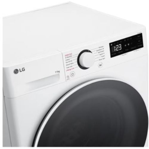 LG F4WR511S0W Mašina za pranje veša sa parom, 11 kg, max. 1400 rpm, AI DD™ tehnologija, TurboWash™360 slika 3