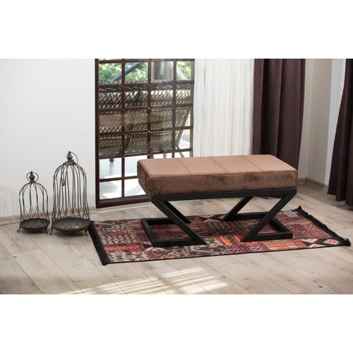 Abay - Brown Brown Pouffe slika 1