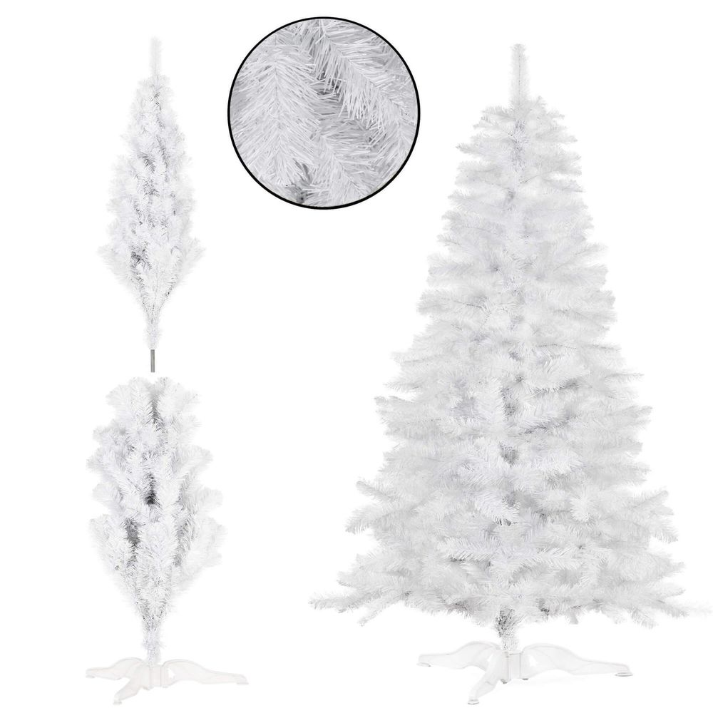 Ct0231 bijela božićna drvca od jele 220 cm slika 10