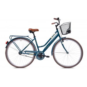 Capriolo bicikl CTB AMSTERDAM LADY 28"HT blue-steel basket