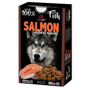 Alpha Spirit natural snack sa lososom, za pse 80g