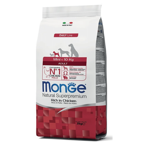 Monge Natural Superpremium Mini Adult piletina 7.5 kg slika 1