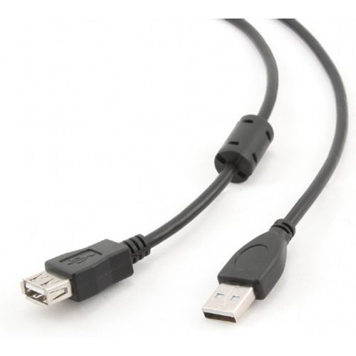CCF-USB2-AMAF-15 Gembird USB 2.0 A-plug A-socket kabl with ferrite core 4.5m slika 1
