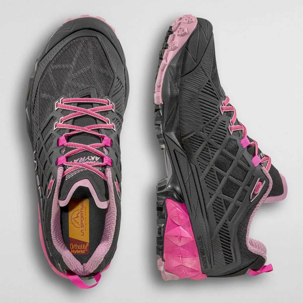 La Sportiva Ženske patike Akyra II GTX, Black/Rose slika 3