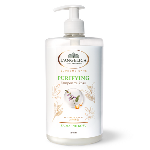 L'Angelica purifying šampon za masnu kosu 750ml slika 1