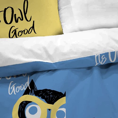 Dečija pamučna posteljina Svilanit Happy Owl   slika 6