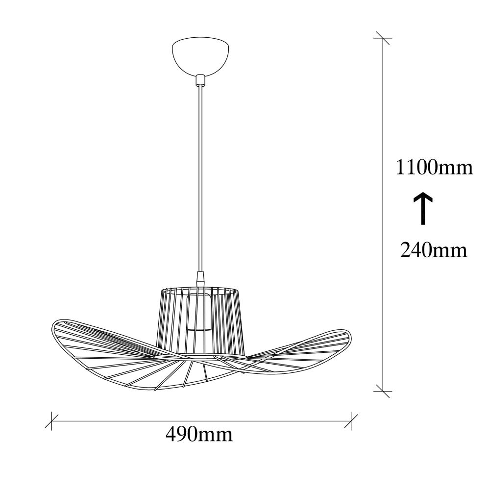 Luster Tel - 6721 Black Chandelier slika 3