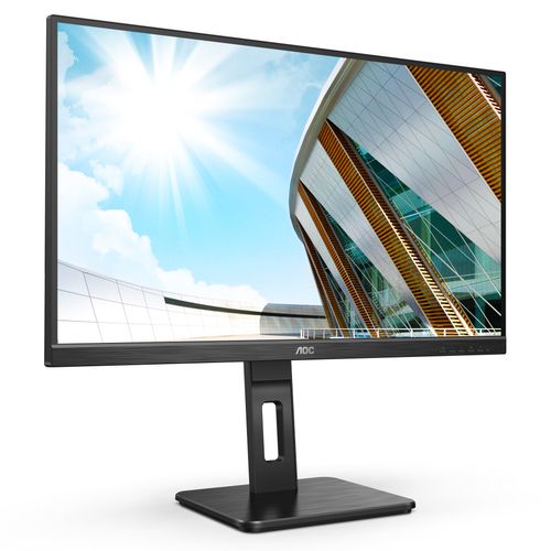 Monitor AOC 24P2QM 23.8" VA 1920x1080 75Hz 4ms GtG VGA DVI HDMI DP USB pivot visina zvučnici crna slika 8