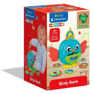 Clementoni CL17494 Montessori igračka Birdy Bank - Ptica