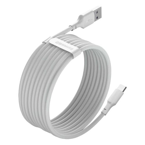 Baseus Simple Wisdom Data Cable Kit USB to Type-C 5A (2kom/Set）1.5m bijeli slika 6