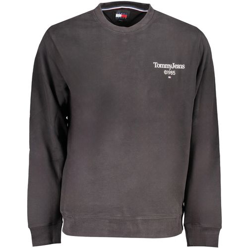 TOMMY HILFIGER MEN'S BLACK ZIPLESS SWEATSHIRT slika 1