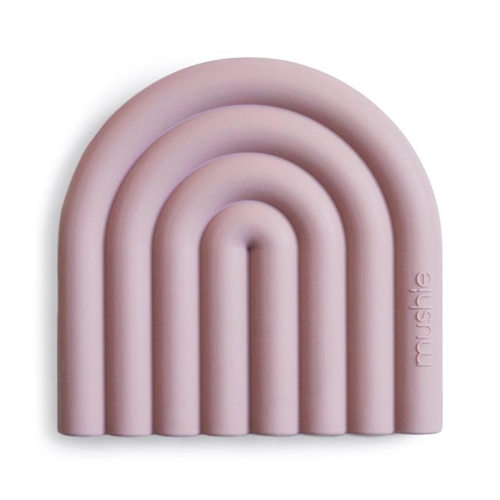 Mushie Glodalica Rainbow 2560266, Mauve slika 1