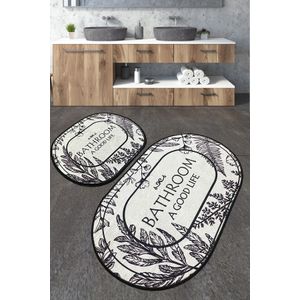 Set prostirki za kupatilo (2 komada) Buena, boja: više boja