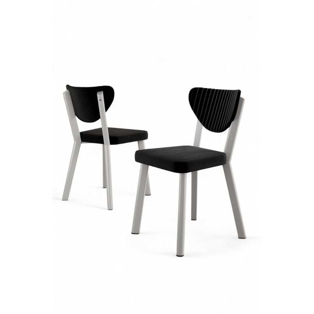 Set Stolica (4 Komada) Arfe - Boje: Crna, Bijela, Crno-Bijela slika 2