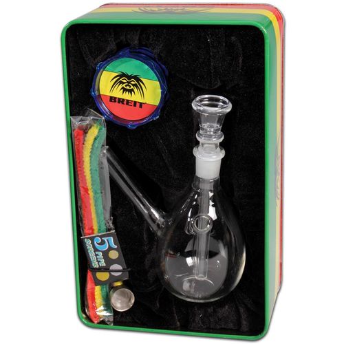 Breit Mini Bong Set sa Grinderom + Lulom slika 2