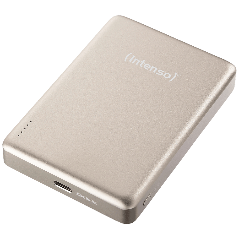 (Intenso) Prijenosni punjač POWERBANK MW10000, MagSafe / 10000mAh / Champagne slika 1