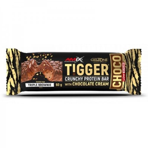 Amix TiggerZero Protein Bar 60g Triple Brownie slika 1