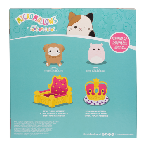 Squishmallows Micromallows 6cm - set dodataka (Parade Flaot) slika 10