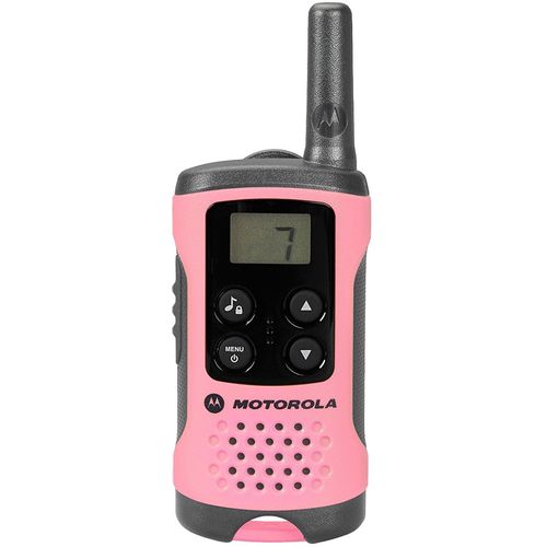 Motorola Walkie Talkie, domet 4 km, 8 kanala, pink - TLKR T41 PI slika 2