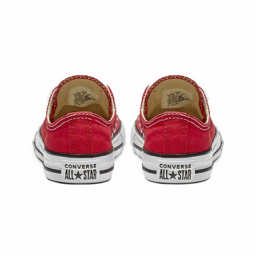 Dječje Casual Tenisice Converse Chuck Taylor All Star Crvena slika 2