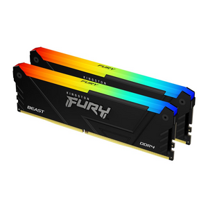 Kingston memorija Fury Beast 32GB (2x16GB), DDR4 3200MHz, CL16, KF432C16BB2AK2/32