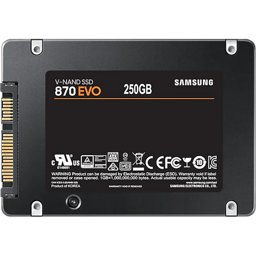 Samsung SSD 250GB 870 EVO 2.5" EU slika 5